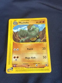 Machoke 085/165 Expedition Base Set Regular Pokemon card played - Image 5