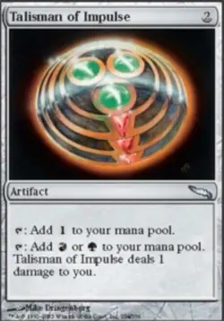 Talisman of Impulse - Mirrodin #254/306 MTG Magic The Gathering - Image 1