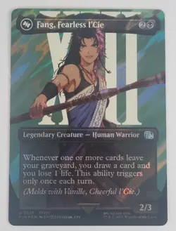 Fang, Fearless L'Cie (Borderless) (Surge Foil) | NM/M | Final Fantasy | MTG - Image 1