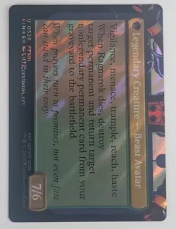 Fang, Fearless L'Cie (Borderless) (Surge Foil) | NM/M | Final Fantasy | MTG - Image 2