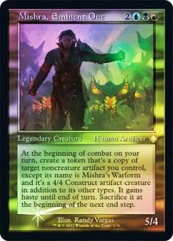 mtg magic Mishra, Eminent One FOIL retro ENGLISH Mishra, l'eminent - Image 1