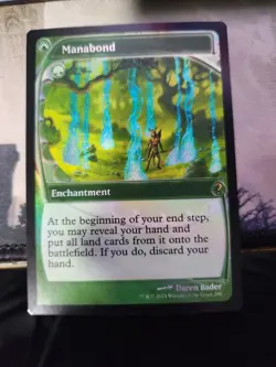 MtG - Manabond x1 - Future Sight Frame - Mystery Booster 2 - FOIL - Image 1