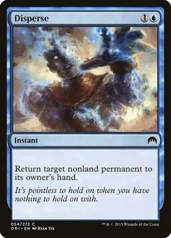 Disperse 4x FOIL ORI MTG Magic Origins Common MINT blue - Image 1