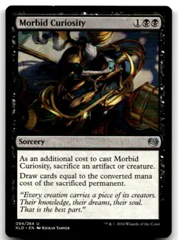 MTG Morbid Curiosity U Kaladesh 94 LP - Image 1