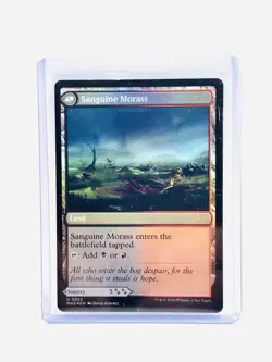 MTG Bloodsoaked Insight/Sanguine Morass, Modern Horizons 3, Foil MT/NM - Image 2