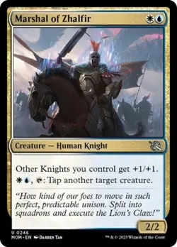 Marshal of Zhalfir - Near Mint MTG March of the Machine - Image 1