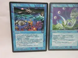 HIGH TIDE X3 MAGIC THE GATHERING FALLEN EMPIRES 1994 VTG MTG CARD #434 - Image 3