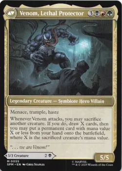 MTG Eddie Brock (55) | NM | Spider-Man (SPM) - Image 2