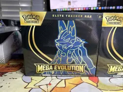 x2 Pokemon Mega Evolution Regular ETB Set Lucario & Gardevoir TCG - Image 2