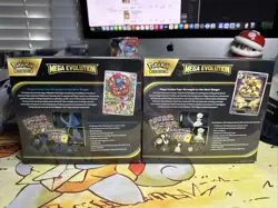 x2 Pokemon Mega Evolution Regular ETB Set Lucario & Gardevoir TCG - Image 4
