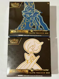 Mega Evolution Gardevoir & Lucario Pokemon Center ETB Elite Trainer Box Set Of 2 - Image 2