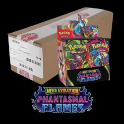 Pokemon Phantasmal Flames BOOSTER BOX SEALED CASE OF 6 11/14 PRE-SALE - Image 1