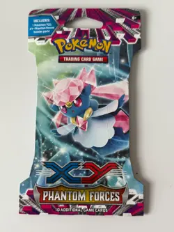 Pokemon XY Phantom Forces Sleeved Booster Pack Brand New Sealed - Image 1