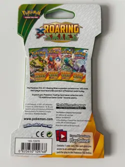 Pokemon XY Roaring Skies Sleeved Booster Pack Brand New Sealed - Image 2