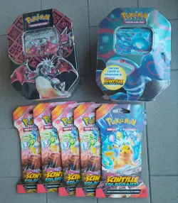 Pokemon Tin Charizard Ex Destino di Paldea-Kyogre ITA Sealed - Image 1