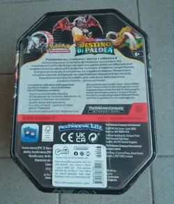 Pokemon Tin Charizard Ex Destino di Paldea-Kyogre ITA Sealed - Image 4