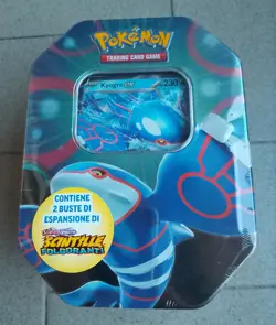 Pokemon Tin Charizard Ex Destino di Paldea-Kyogre ITA Sealed - Image 5