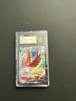 Ho-Oh V Pokemon (2022) Silver Tempest - 187/195 Ultra Rare CGC Pristine 10 - Image 1