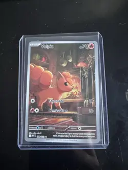 Vulpix Illustration Rare Pokemon Mega Evolution 138/132Near Mint - Image 1