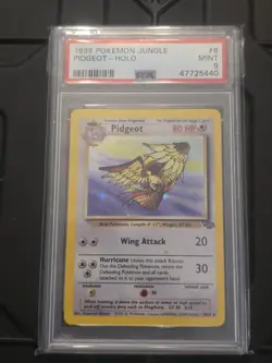 1999 Pokemon Jungle Pidgeot Holo #8 Mint PSA 9 - Image 1