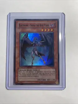 Yugioh: Blackwing - Shura The Blue Flame (Super Rare Limited Edition) RGBT-ENPP2 - Image 1