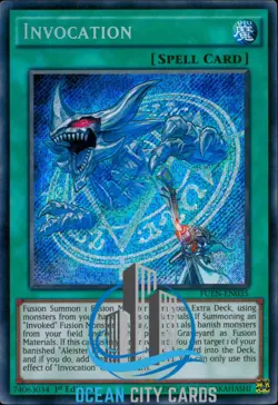 Yugioh FUEN-EN035 Invocation - Secret Rare 1st Edition - Image 1