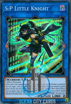 Yugioh S:P Little Knight RA03-EN049 Super Rare 1st Edition - Image 1