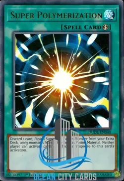 Yugioh RA03-EN053 / DUDE-EN040 Super Polymerization Ultra Rare 1st Edition - Image 1