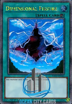 Yugioh Quarter Century Bonanza RA03-EN163 Platinum Secret Rare - Image 1