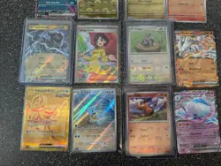 Pokemon Pokeball Full Art Ex 12 Card Lot IR Illustration Rare Gold Masterball - Image 2