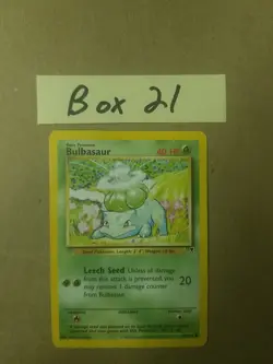 BULBASAUR 68/110 - Legendary Collection - VINTAGE WOTC Pokemon Card - HP - Image 1