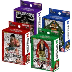 One Piece Super Pre Release Starter Deck Full Set Sealed TCG Card Game - Image 1