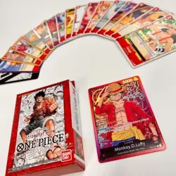 One Piece Super Pre Release Starter Deck Full Set Sealed TCG Card Game - Image 2