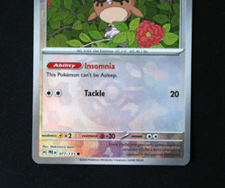 Pokemon Card - Hoothoot 077/131 Master Ball Reverse Prismatic Evolutions - NM ⭐ - Image 3