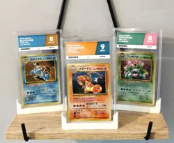 ACE GRADING Slab/Card Display Stand BONE WHITE - Pokemon, Digimon, TGC, MTG - Image 3