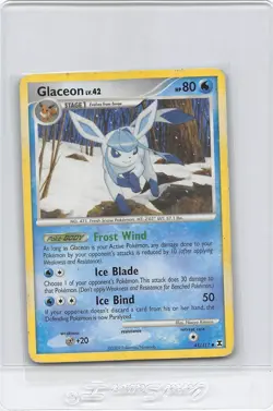 Glaceon 41/111 - Uncommon - NON-HOLO - Rising Rivals - Pokemon Card - MP/HP - Image 1