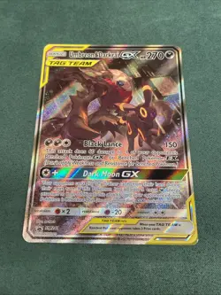 Pokemon Umbreon & Darkrai GX SM241 Promo Pokemon Card Near Mint Condition - Image 1