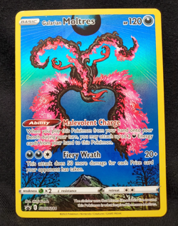 Galarian Moltres SWSH284 Promo SWSH: Sword & Shield Promo Cards Holo Full Art NM - Image 1