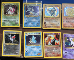 Pokemon TCG 12 Card Lot of Holos Flareon Mew 1st Edition Machamp Ninietails Holo - Image 5