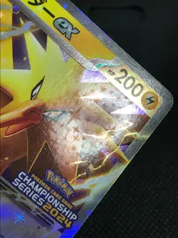 Zapdos ex 108/SV-P Champions League 2024 PROMO Pokemon Card Japanese with Track - Image 3