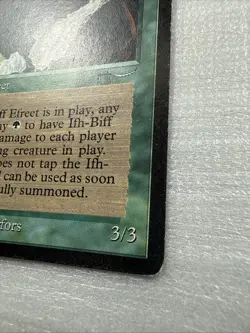 MTG English Ifh-Biff Efreet Arabian Nights NM/LP Vintage - Image 3