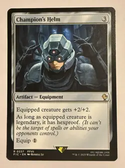 Champion's Helm - FIC #337 | NORMAL | NM | MTG Final Fantasy - Image 1