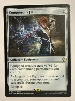 Conqueror's Flail - FIC #340 | NORMAL | NM | MTG Final Fantasy - Image 1