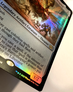 MTG Liberator, Urza's Battlethopter *FOIL* The Brothers' War 237 NM - Image 3