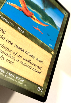 MTG Birds of Paradise *RETRO FRAME* Dominaria Remastered 336 NM - Image 3