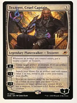 Tezzeret, Cruel Captain Edge of Eternities Non-Foil MTG NM - Image 1
