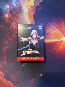 Marvel Magic The Gathering Marvel Spider-Man Spider-Gwen Welcome Deck - Red - Image 1