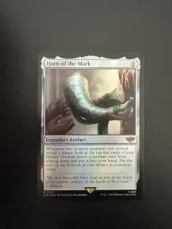 Foil Horn of the Mark Universes Beyond: the Lord of the Rings Mtg Rare 241 - Image 1