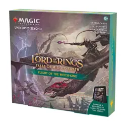 Magic The Gathering Lord Of The Rings Holiday Scene Box Sealed Case Free Ship US - Image 3