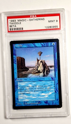 1993 MtG Magic the Gathering Limited Beta Twiddle Vintage PSA 9 Mint - Image 1
